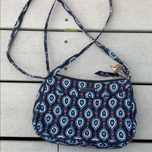Blue Detailed Vera Bradley Crossbody Bag